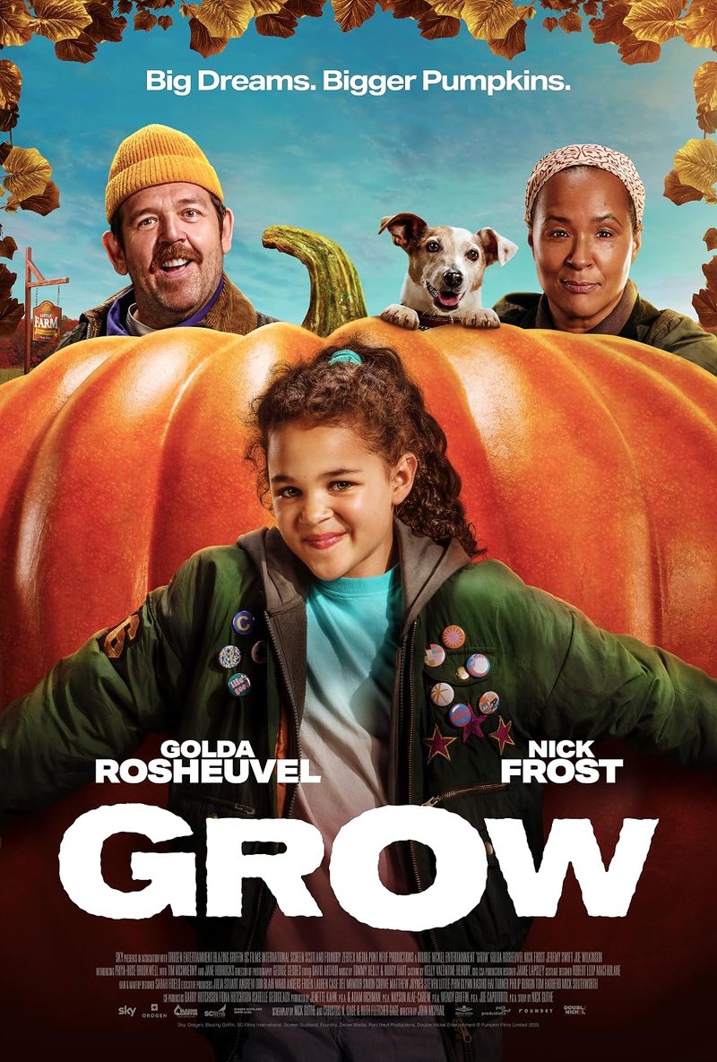 Grow (2025) poster, feature film. Matt Schichter, production and post-production work (blazing griffin)